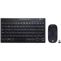 Teclado Mini E Mouse Sem Fio Dynamic Flat Abnt2/1200dpi Preto Usb - Dc110