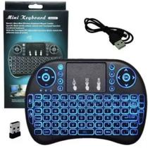 Teclado Mini Keyboard Air Mouse Touch Tv sem fio Smart