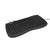 Teclado Mini USB Knup KP-2008 Ergonomico Preto Teclado Mini USB Knup KP-2008 Ergonomico Preto