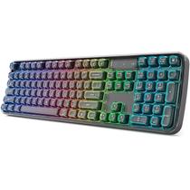 Teclado MOFII Sem Fio RGB Retroiluminado FullSize Teclado MOFII Sem Fio RGB Retroiluminado FullSize