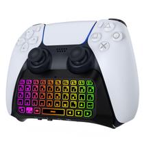 Teclado MoKo RGB com luz de fundo para controlador PS5 Bluetooth