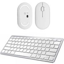 Teclado, Mouse Bluetooth Branco para Notebook Dell Teclado, Mouse Bluetooth Branco para Notebook Dell