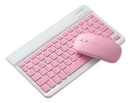 Teclado + Mouse Bluetooth Para Tablet Tab A7 T500/t505