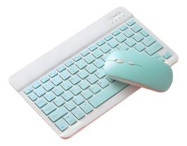 Teclado + Mouse Bluetooth Para Tablet Tab A7 T500/t505
