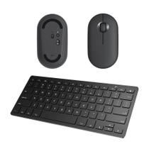 Teclado, Mouse Bluetooth Preto para Notebook tablet Teclado, Mouse Bluetooth Preto para Notebook tablet