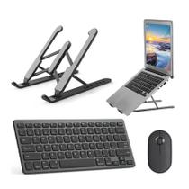Teclado, Mouse Bluetooth, Suporte Preto para Notebook Asus Teclado, Mouse Bluetooth, Suporte Preto para Notebook Asus