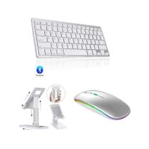 Teclado + Mouse Bt Recarregável tablet 9 10.2 + Suporte B Teclado + Mouse Bt Recarregável tablet 9 10.2 + Suporte B