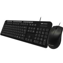 Teclado + Mouse C3Tech, Multimídia, ABNT2 - KT-100BK - C3 tech