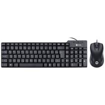 Teclado + mouse dynamic abnt2 1000 dpi usb 1.8 metros preto - cd100