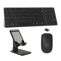 Teclado, Mouse e Suporte Galaxy Tab S7 T870/T875 11" Preto