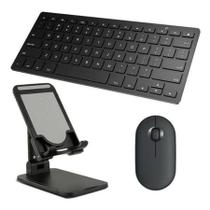 Teclado + Mouse E Suporte Para Tablet S9 S9 Fe Plus