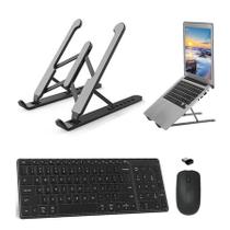Teclado, Mouse E Suporte Preto P Notebook tablet Thinkpad