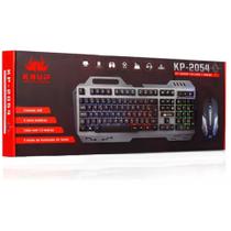 Teclado + mouse gamer usb knup kp-2054