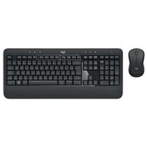 Teclado Mouse Logitech MK540 Sem Fio Cinza ABNT2 920-008674