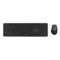 Teclado+Mouse sem Fio CS1100 TC402 Preto, Silencioso, Recarregável, MULTI