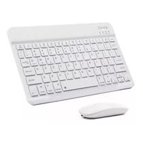 Teclado Mouse Sem Fio Recarregável Bluetooth