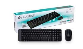 Teclado + mouse sem fio / wireless mk220 abnt2 preto