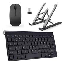 Teclado Mouse Slim e Suporte Preto para Notebook Positivo Teclado Mouse Slim e Suporte Preto para Notebook Positivo