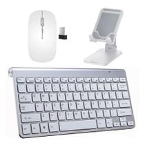 Teclado, Mouse Slim Suporte para Tablet Pad 5 11" Branco