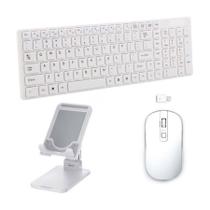 Teclado, Mouse, Suporte Para tablet Air 5 10,9 2022 - Branco Teclado, Mouse, Suporte Para tablet Air 5 10,9 2022 - Branco