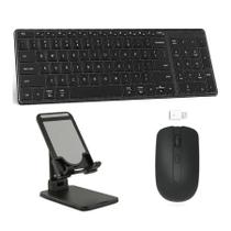 Teclado, Mouse, Suporte para tablet Air 5 10,9" 2022 - Preto Teclado, Mouse, Suporte para tablet Air 5 10,9" 2022 - Preto