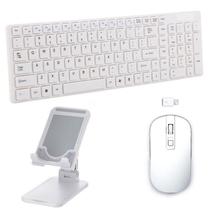 Teclado, Mouse, Suporte Tablet Branco 07 Homologação: 136132205567