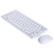 Teclado + Mouse Ultra-Thin Fashion Branco wireless