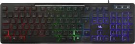 Teclado Mtek KB-7269LR com Cabo - Preto RGB (Portugues) Teclado Mtek KB-7269LR com Cabo - Preto RGB (Portugues)