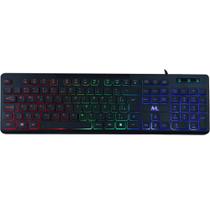 Teclado Mtek KB-7269LR-PT Retroiluminado USB - Preto (Portugues)