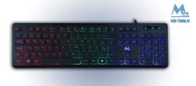 Teclado Mtek KB-7269LR USB Portugues Rainbow