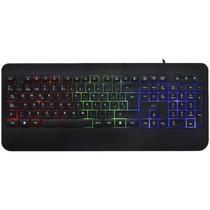 Teclado Mtek KB-7701LR-PT Backlight USB - Preto (Portugues)