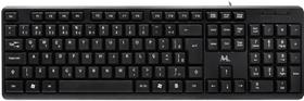 Teclado Mtek KB-8187 com Cabo - Preto (Portugues)