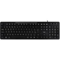 Teclado Mtek KB-8269 com Cabo - Preto (Portugues)