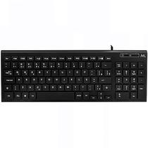 Teclado Mtek KB-8501C-PT USB - Preto (Portugues)