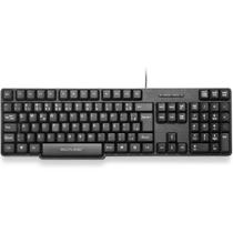 Teclado Multi Slim, USB, ABNT2, Teclas Silenciosas, Preto - TC213