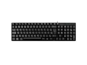 Teclado Multilaser Padrão Usb Slim Preto Laser TC193BU