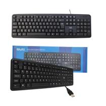 Teclado Multilaser Tc065 Qwerty Português Brasil Cor Preto