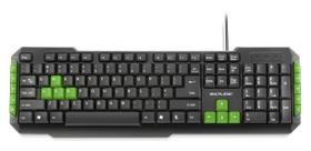 Teclado Multimidia Gamer Teclas Verdes Usb Multilaser - TC201