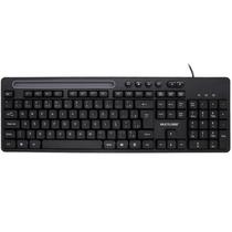 Teclado multimidia office usb preto com apoio para smartphone tc262