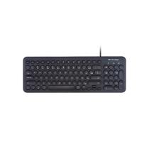 Teclado Multimídia Teclas Redondas Preto Usb Multilaser - TC234