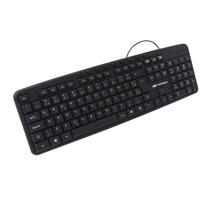 Teclado Multimídia USB C3Tech KB-M40BK ABNT2 1,4m - Preto