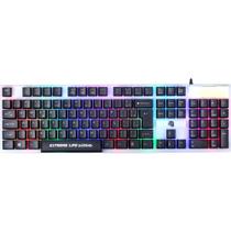 Teclado multimidia usb killer soul preto c/iluminacao