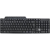 Teclado Multimídia USB Preto Basico