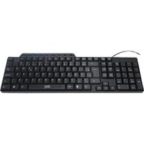 Teclado Multimídia USB Slim 1872 Pisc Preto