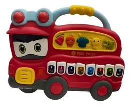 Teclado Music Interest - Fire Truck Musical HONGYAO Teclado Music Interest - Fire Truck Musical HONGYAO