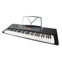 Teclado musical 300 timbres e ritmos, preto - MXT