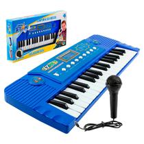 Teclado Musical Brinquedo Infantil Piano Microfone 10 Sons - Amana Store