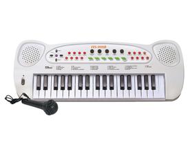 Teclado Musical c/ Microfone HS999 - DM Toys - UNICA Teclado Musical c/ Microfone HS999 - DM Toys - UNICA