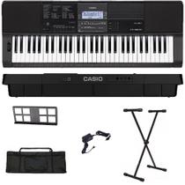 Teclado Musical Casio CT-X800 USB 61 teclas + Suporte + Capa Teclado Musical Casio CT-X800 USB 61 teclas + Suporte + Capa