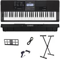 Teclado Musical Casio CT-X800 USB 61 teclas + Suporte + P10 Teclado Musical Casio CT-X800 USB 61 teclas + Suporte + P10